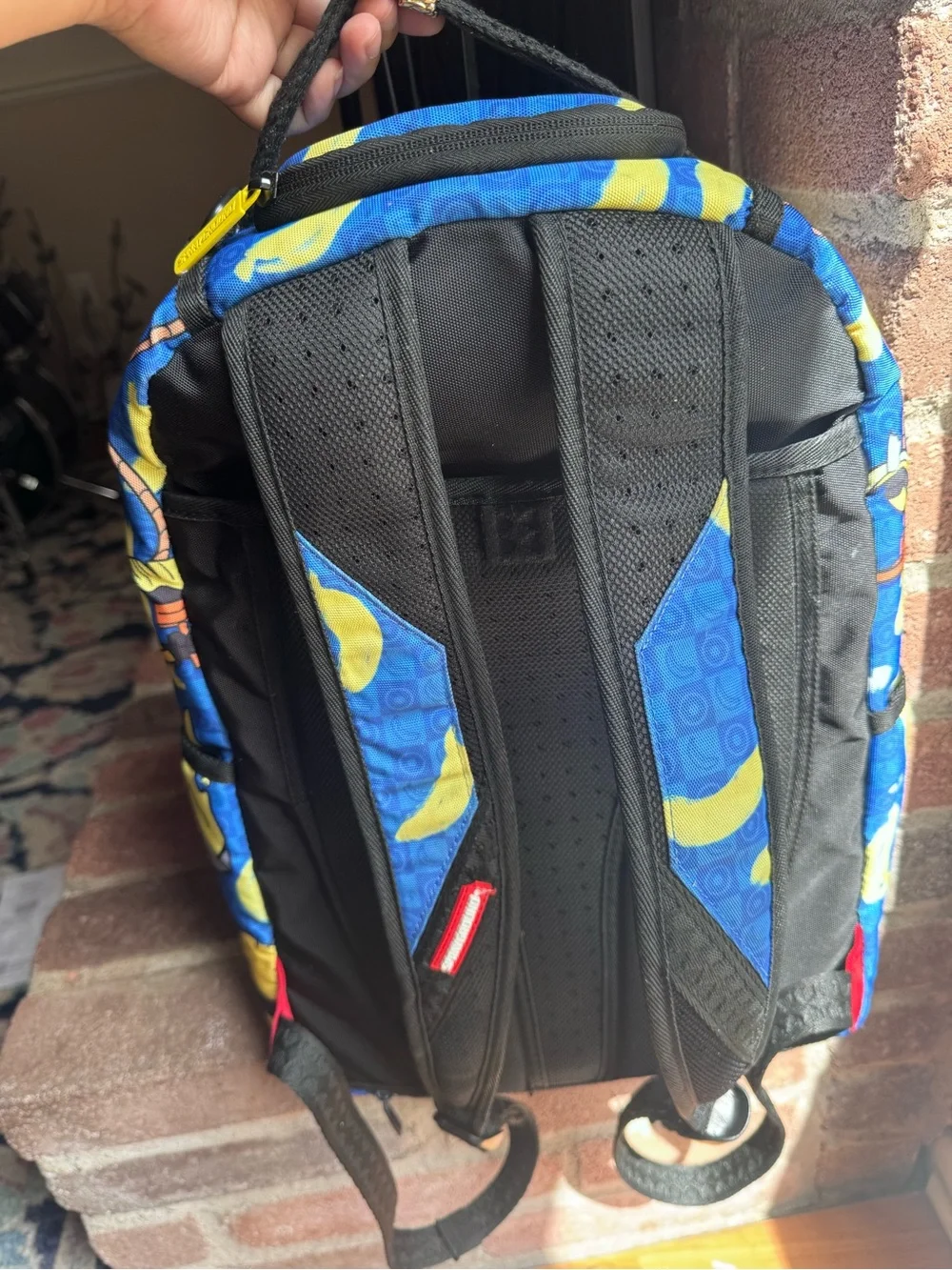 Sprayground Minion Banana Mayhem DLXR Backpack